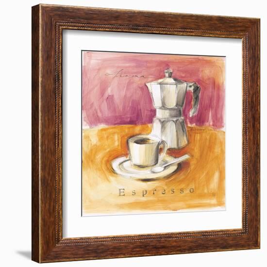 Espresso Aroma-Lauren Hamilton-Framed Art Print