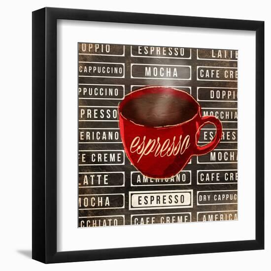 Espresso Two-OnRei-Framed Art Print