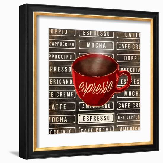 Espresso Two-OnRei-Framed Art Print