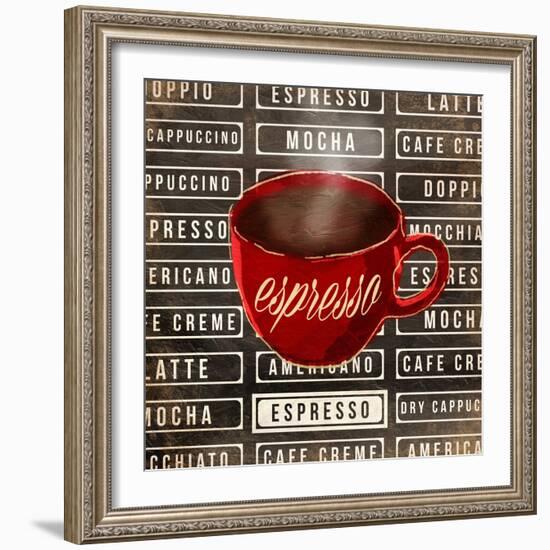 Espresso Two-OnRei-Framed Art Print