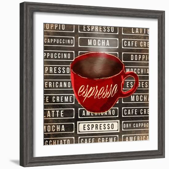 Espresso Two-OnRei-Framed Art Print