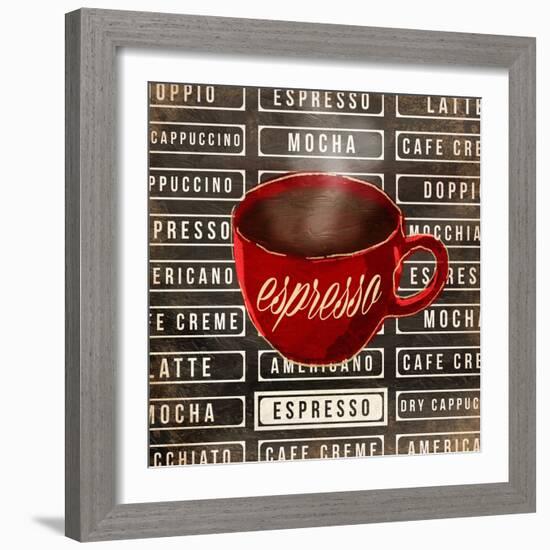 Espresso Two-OnRei-Framed Art Print