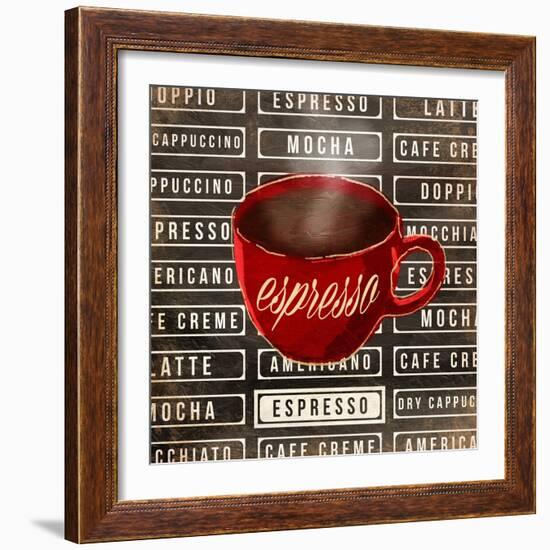 Espresso Two-OnRei-Framed Art Print