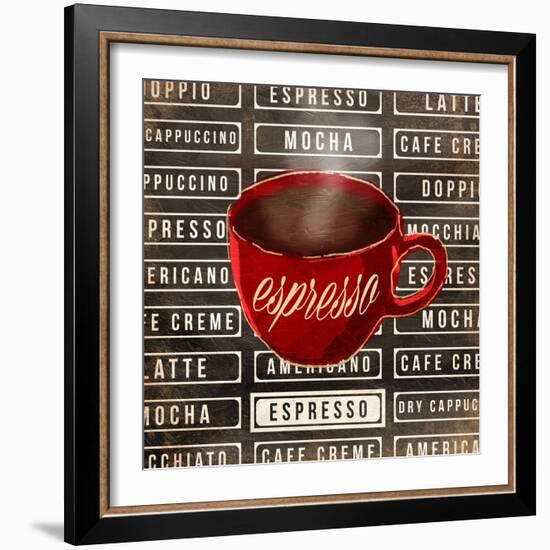 Espresso Two-OnRei-Framed Art Print