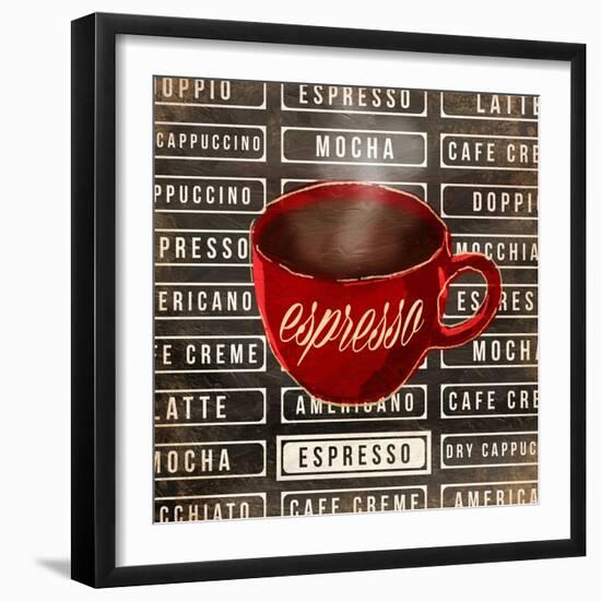 Espresso Two-OnRei-Framed Art Print