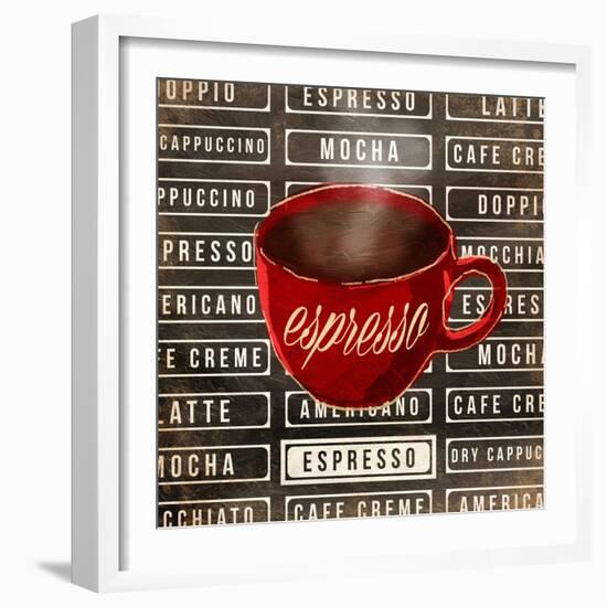 Espresso Two-OnRei-Framed Art Print