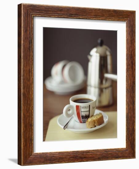 Espresso with Biscotti-Michael Paul-Framed Photographic Print