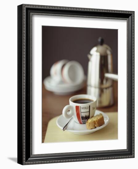 Espresso with Biscotti-Michael Paul-Framed Photographic Print