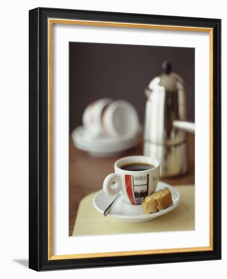 Espresso with Biscotti-Michael Paul-Framed Photographic Print