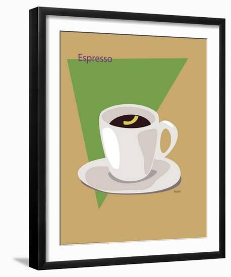 Espresso-ATOM-Framed Giclee Print