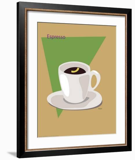 Espresso-ATOM-Framed Giclee Print