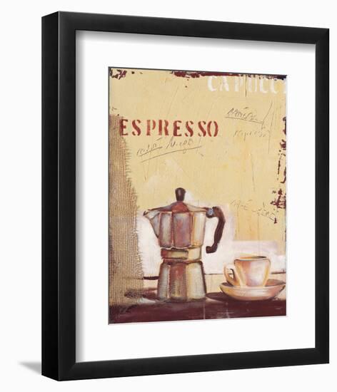 Espresso-Anna Flores-Framed Art Print