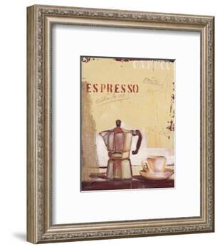 Espresso-Anna Flores-Framed Art Print