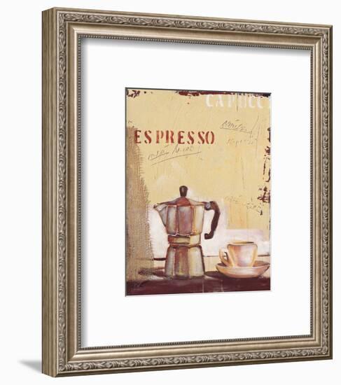 Espresso-Anna Flores-Framed Art Print