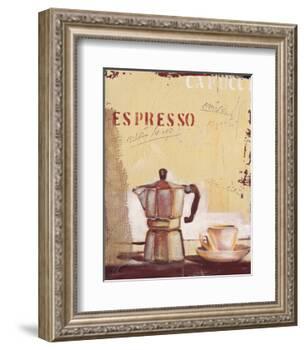 Espresso-Anna Flores-Framed Art Print
