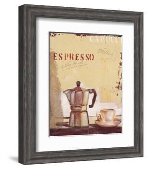 Espresso-Anna Flores-Framed Art Print