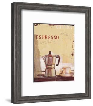 Espresso-Anna Flores-Framed Art Print