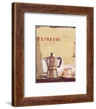 Espresso-Anna Flores-Framed Art Print