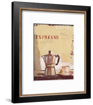 Espresso-Anna Flores-Framed Art Print
