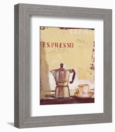 Espresso-Anna Flores-Framed Art Print