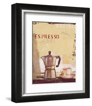 Espresso-Anna Flores-Framed Art Print