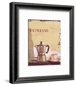 Espresso-Anna Flores-Framed Art Print
