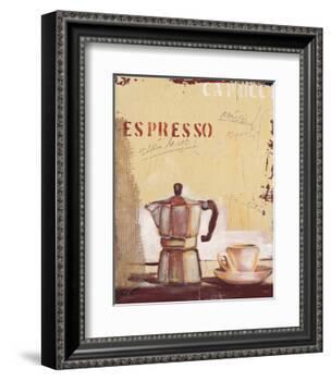 Espresso-Anna Flores-Framed Art Print