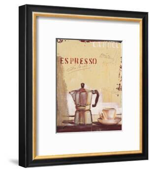 Espresso-Anna Flores-Framed Art Print