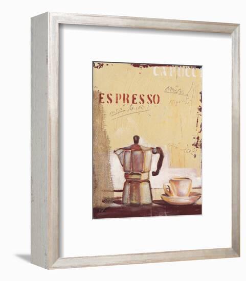 Espresso-Anna Flores-Framed Art Print