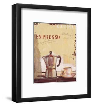 Espresso-Anna Flores-Framed Art Print