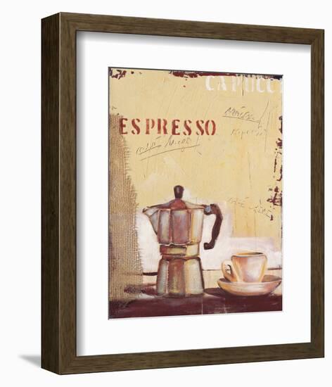 Espresso-Anna Flores-Framed Art Print
