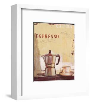 Espresso-Anna Flores-Framed Art Print