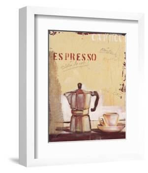 Espresso-Anna Flores-Framed Art Print