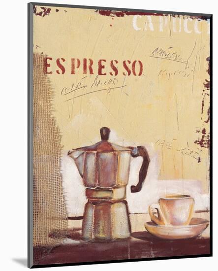 Espresso-Anna Flores-Mounted Art Print