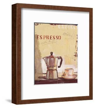 Espresso-Anna Flores-Framed Art Print