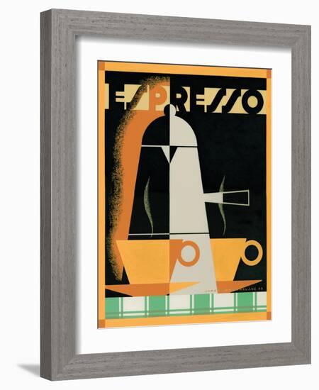 Espresso-Brian James-Framed Art Print