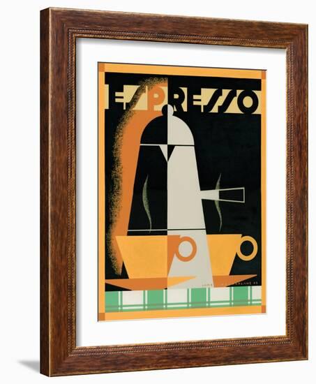 Espresso-Brian James-Framed Art Print