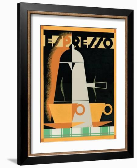 Espresso-Brian James-Framed Art Print