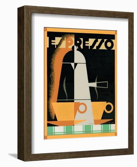 Espresso-Brian James-Framed Art Print