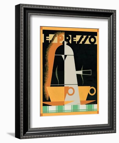 Espresso-Brian James-Framed Art Print