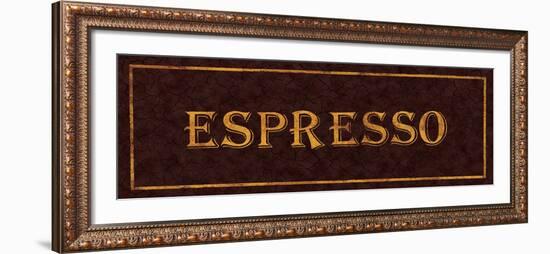 Espresso-Catherine Jones-Framed Art Print