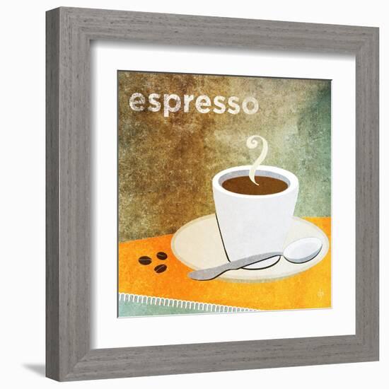 Espresso-Donna Slade-Framed Art Print