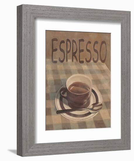 Espresso-Unknown Chiu-Framed Art Print