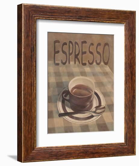 Espresso-Unknown Chiu-Framed Art Print