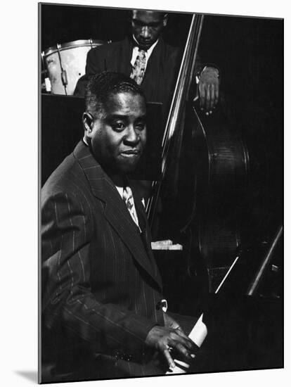 Esquire Jam Session: Art Tatum on Piano-Gjon Mili-Mounted Premium Photographic Print