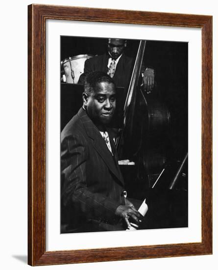 Esquire Jam Session: Art Tatum on Piano-Gjon Mili-Framed Premium Photographic Print