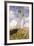 Essai de figure en plein air (1886), Dit femme à l'ombrelle tournée vers la gauche-Claude Monet-Framed Giclee Print