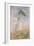 Essai de figure en plein air : femme à l'ombrelle tournée vers la droite-Claude Monet-Framed Giclee Print