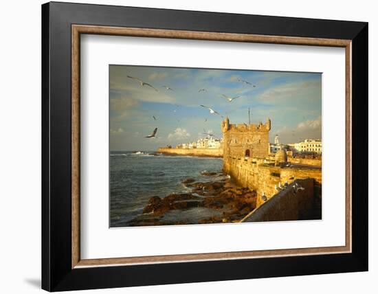 Essaouira Fortress, Morocco, Africa-silver-john-Framed Photographic Print