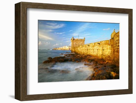 Essaouira Fortress, Morocco, Africa-silver-john-Framed Photographic Print